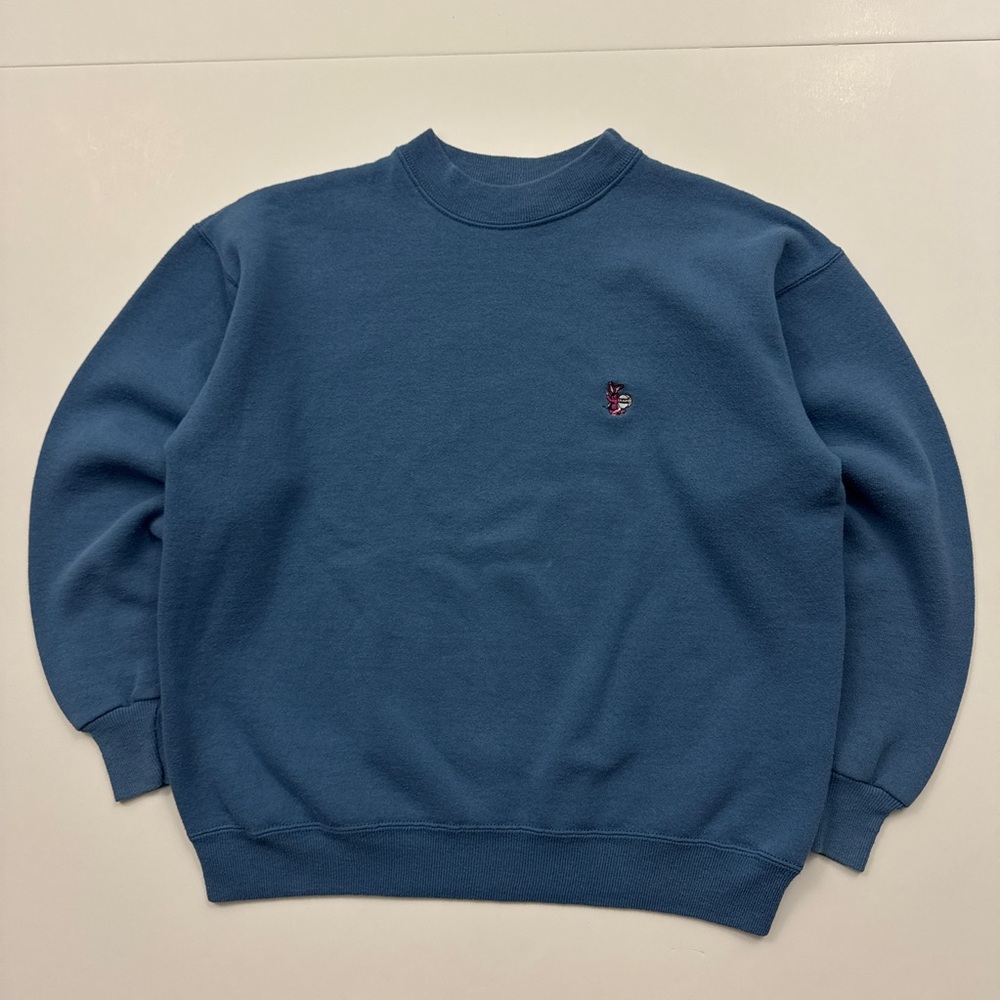 Vintage Energizer Bunny Promo Embroidered Logo Sweatshirt Blue M